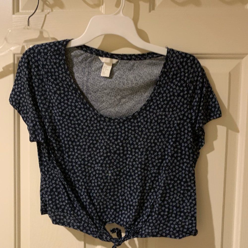 H&M cropped t shirt